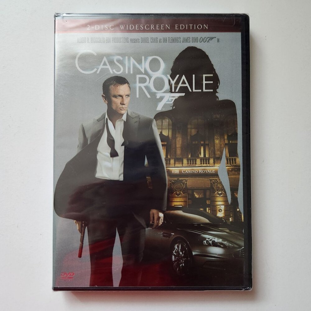 Casino Royale James Bond 007 DVD, 2-Disc Widescreen Edition, Sealed